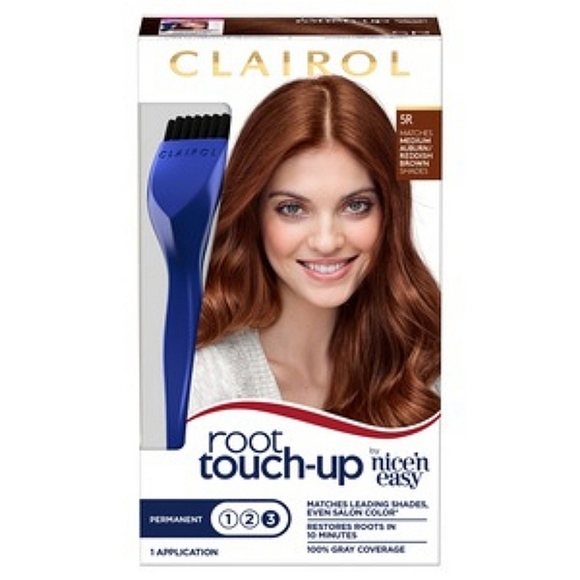 🌹3/$12 Clairol Nice'n Easy Root Touch-Up Permanent Hair Color, 5R Medium Auburn - Picture 1 of 5